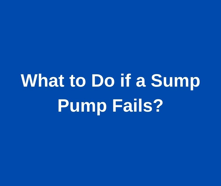 What to do if a sump pump fails banner