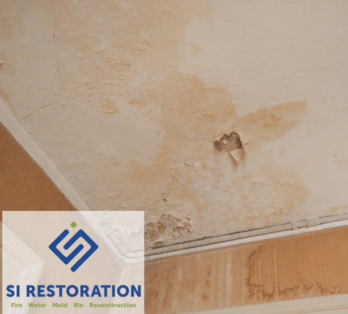 Common Causes Of Water Stains On Ceilings Si Restoration